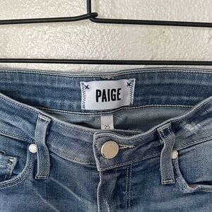 Paige Women's Blue Jeans Skinny